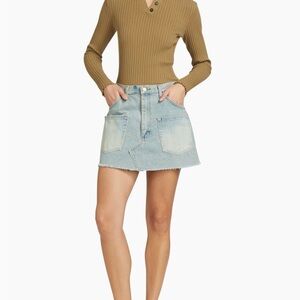 SEA ALBA DENIM MINI SKIRT